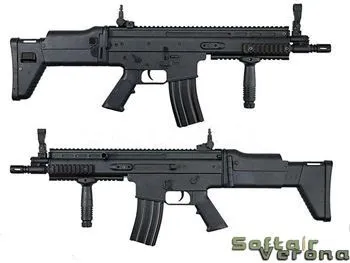 D-Boys - Fucile Scar-L - Black - SC-01