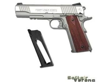 Cybergun - Pistola Colt 1911 Blowback - CO2 - Silver -  180530