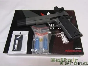 Nuprol - Pistola a Gas  Colt VORSK   BlowBack - Nero/Grigio - VGP-03-7-BDS