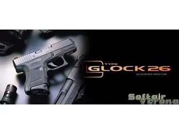 Marui - Pistola G26 Blowback - Gas - Black - 152