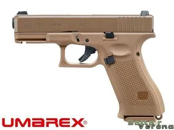 Umarex - Pistola Heckler & Koch G19X Blowback Gas - Tan - 26459