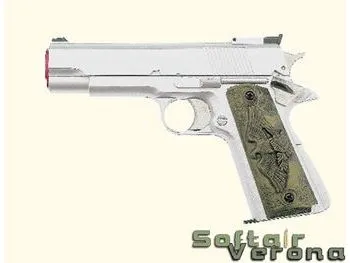 HFC - Pistola Colt 1911 - Gas - Silver - HG 123S