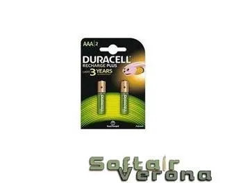 Duracell - Batteria AAA - Ricaricabile - AAA/2