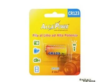 Alca Power - Batterie CR2 Litio - CR123