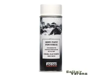 Fosco - Vernice spray opaca - Flat White - RAL 9010